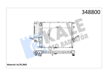 MOTOR SU RADYATORU BMW M20 B20 B25 M50 B20 E34 90 95 M40 E30 87 91 Marka : KALE