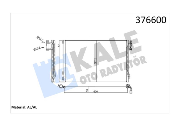 KLIMA RADYATORU N43 N45 N46 N51 N52 N53 M3 E81 E82 E87 E88 E90 E91 E92 E93 E84 E89 Marka : KALE