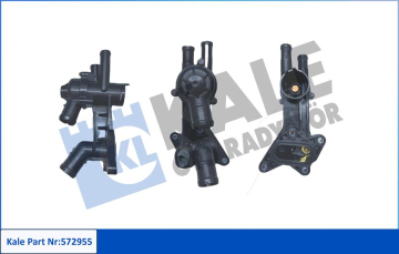 KOMPLE TERMOSTAT-PLASTİK GÖVDELİ 87 C SEAT CORDOBA-IBIZA III-IV-TOLEDO IV-SKODA FABIA I-FABIA II RAPID-ROOMSTER-VW POLO-FOX Marka : KALE