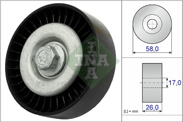 KAYIS GERGI RULMANI MERCEDES W169 W245 Marka : INA
