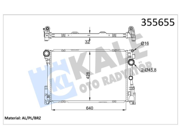 MOTOR SU RADYATORU MERCEDES W204 S204 C204 C218 W212 C207 R172 Marka : KALE