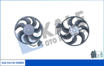FAN GRUBU OPEL ASTRA H-ASTRA H GTC-ZAFIRA B 1.7/1.9CDTI 04 15 240 W 12V Marka : KALE