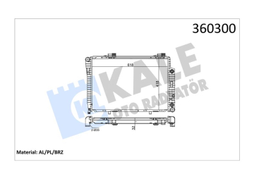 MOTOR SU RADYATORU MERCEDES W202 S202 C208 R170 Marka : KALE