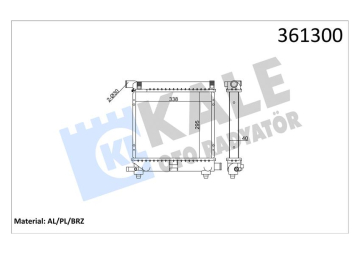 MOTOR SU RADYATORU MERCEDES W201 W124 S124 KLIMASIZ / MANUEL SANZIMAN Marka : KALE