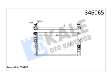 MOTOR SU RADYATORU BMW N47 N13 B47 F30 F20 F22 F32 F34 F36 Marka : KALE