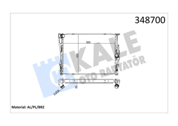 MOTOR SU RADYATORU MEKANIK SANZ. BMW E81 E82 E87 E88 E90 E91 E92 E93 E84 Z4 E89 Marka : KALE