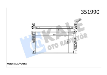 MOTOR SU RADYATORU BMW F10 F11 N20 OTOMATIK Marka : KALE