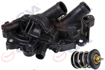 TERMOSTAT KOMPLE GOLF VII-LEON-A3 1.0-1.2-1.4-1.6 TSI 5 ÇIKIŞ Marka : GVA