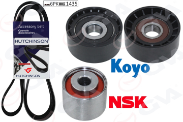 ALTERNATÖR GERGİ KİTİ KÜTÜKSÜZ PARTNER-BERLINGO-SCUDO-JUMPY-306 1.9D 99 DW8B KLİ SIZ K016PK1438 Marka : GVA