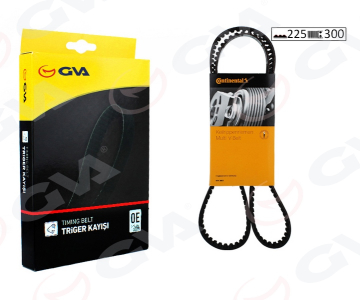 TRİGER KAYIŞI 225x300 OPEL VECTRA B-OMEGA 2.5-2.6-3.2 24V X25XE -SIGNUM 3.2DGI 03-07 SAAB Marka : GVA