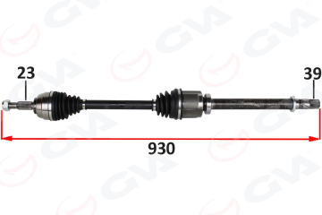 ÖN AKS SAĞ RENAULT MEGANE II BM0/1.CM0/1 2.0 M-T 02-08 Marka : GVA