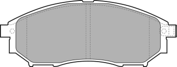 ÖN BALATA NISSAN NAVARA 2.5DCI 3.5 05 10 PATHFINDER 2.5DCI 4.0 05 10 41060EB325 Marka : DELPHI