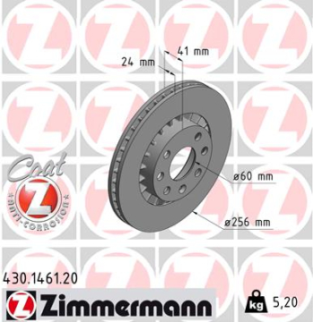 ÖN FREN AYNASI ASTRA F-VECTRA A-B-CALIBRA A-KADETT E-ASCONA C-LANOS 97 CIELO 256x24x4DLxHAVALI 90487402-93182282-93182304 Marka : ZIMMERMANN