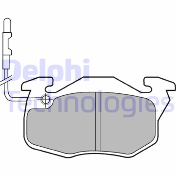 ÖN BALATA R9-R11-R19 CLIO-EXP-P106-P206 Marka : DELPHI