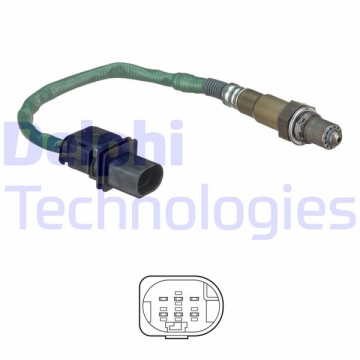 OKSIJEN SENSORU KAT. ONCESI MERCEDES W169 W246 W204 W212 W463 W166 X204 W221 W639 Marka : DELPHI
