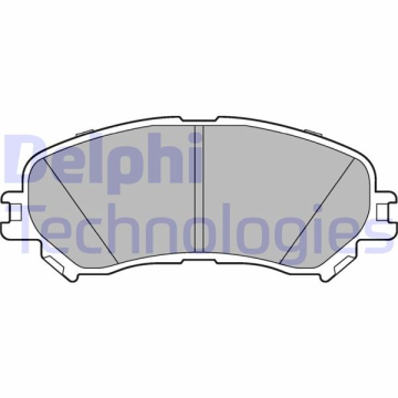 ÖN FREN BALATASI RENAULT MEGANE IV 15 SCENIC IV 16 TALISMAN 15 ESPACE V 15 1.2TCe 1.3TCe 1.5dCi 1.6dCi Marka : DELPHI