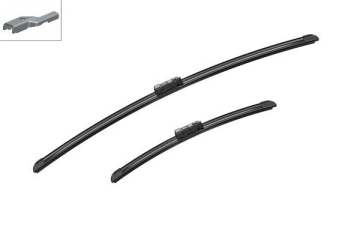 ÖN SİLECEK SÜPÜRGESİ 650/380MM MUZ TİPİ PARTNER TEPE - BERLINGO 08 GRANDE PUNTO -LINEA 08 FIESTA VI 08 CORSA D 06 CORSA E 14 AVEO 11 MITO 09 AEROTWİN 
