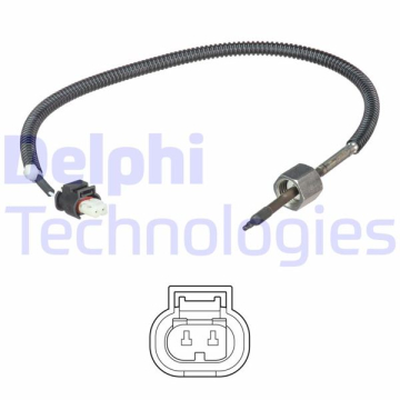 EGZOZ SICAKLIK SENSORU KAT. ONCESI MERCEDES W205 W212 C218 C253 Marka : DELPHI