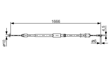 FREN HALATI ARKA MERCEDES SPRINTER B906 . VW CRAFTER 30-35-50 Marka : BOSCH
