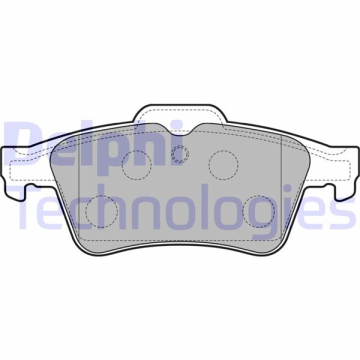 ARKA FREN BALATASI PEUGEOT P508 10 18 Marka : DELPHI