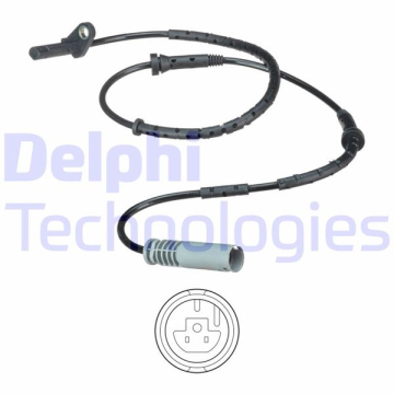 ABS HIZ SENSORU ARKA SAG SOL BMW E65 E66 Marka : DELPHI