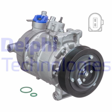 TSP0155465 KLİMA KOMPRESÖRÜ A3 03 ALTEA-CADDY III-OCTAVIA 04 LEON-PASSAT 05 JETTA III-IV-GOLF V-VI Marka : DELPHI