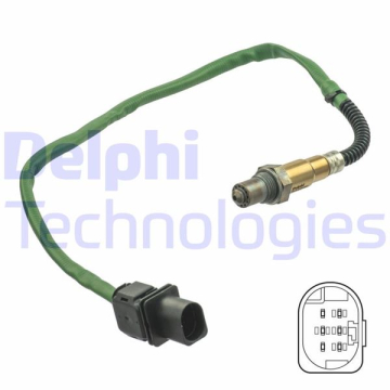OKSIJEN SENSORU KAT. ONCESI MERCEDES W169 W246 W176 C117 W203 W204 W211 W212 W221 C197 R172 B906 Marka : DELPHI